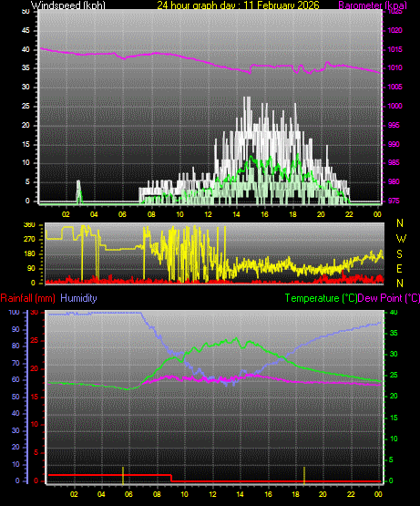 24 Hour Graph for Day 11